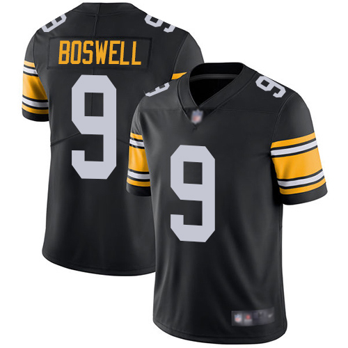 Youth Pittsburgh Steelers Football #9 Limited Black Chris Boswell Alternate Vapor Untouchable Nike NFL Jersey->women nfl jersey->Women Jersey